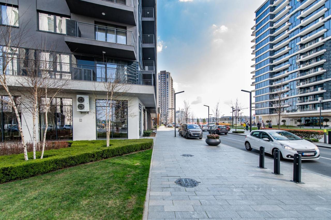 Modern Apartment In Belgrade Waterfront Exterior foto